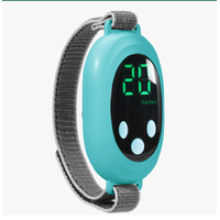 Green Portable Sleep Aid Device - EMS Pulse Relaxation &amp; Stress Relief Gadget with LED Display, Adjustable Wrist Strap