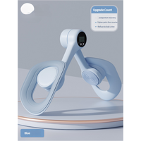 Blue Counting Adjustable Pelvic Floor Muscle Trainer with Smart Counter - Postpartum Recovery Tool