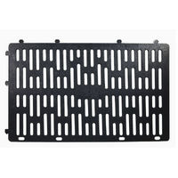 Black Tree Guard Protector Roll (6 pieces/set) - Durable Plastic Garden Barrier for Plant Protection