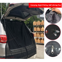 M Magnetic Car Tailgate Mosquito Net - Camping and Outdoor Bug Screen