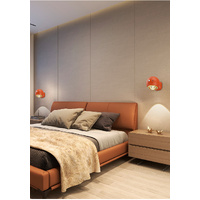 2 Pcs Orange Rechargeable Magnetic USB Table Lamp &amp; Wall Light - 3000K/4000K/6000K Adjustable Brightness with Anti-Glare Design