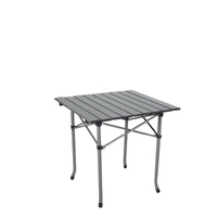 Folding egg roll square table, black, 52*52*50