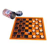 Checkers In a Can - Travel Board Game