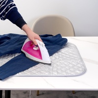 Iron Anywhere Portable &amp; Foldable Ironing Mat with Heat Protecting Pressing Pad