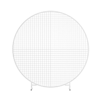 2M Round Backdrop Stand Wedding Background Decoration Party Flower Balloon Display