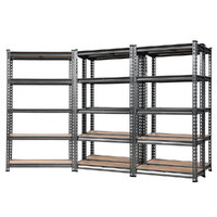 Giantz 5x1.5M Garage Shelving Warehouse Rack Pallet Racking Storage Charcoal